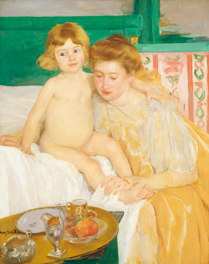  玛丽·卡萨特 Mary Cassatt —— 母亲与孩子 (9)